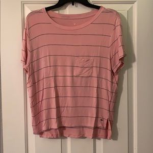 American Eagle Soft and Sexy Pink and Grey TShirt